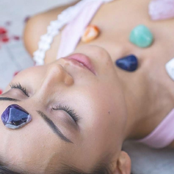 HOST PICK 💜 Healing Crystal Stones in Wooden Box - Picture 2 of 6